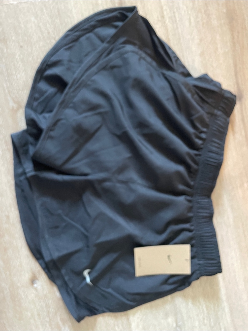 Nike Women's Black Athletic Running Shorts